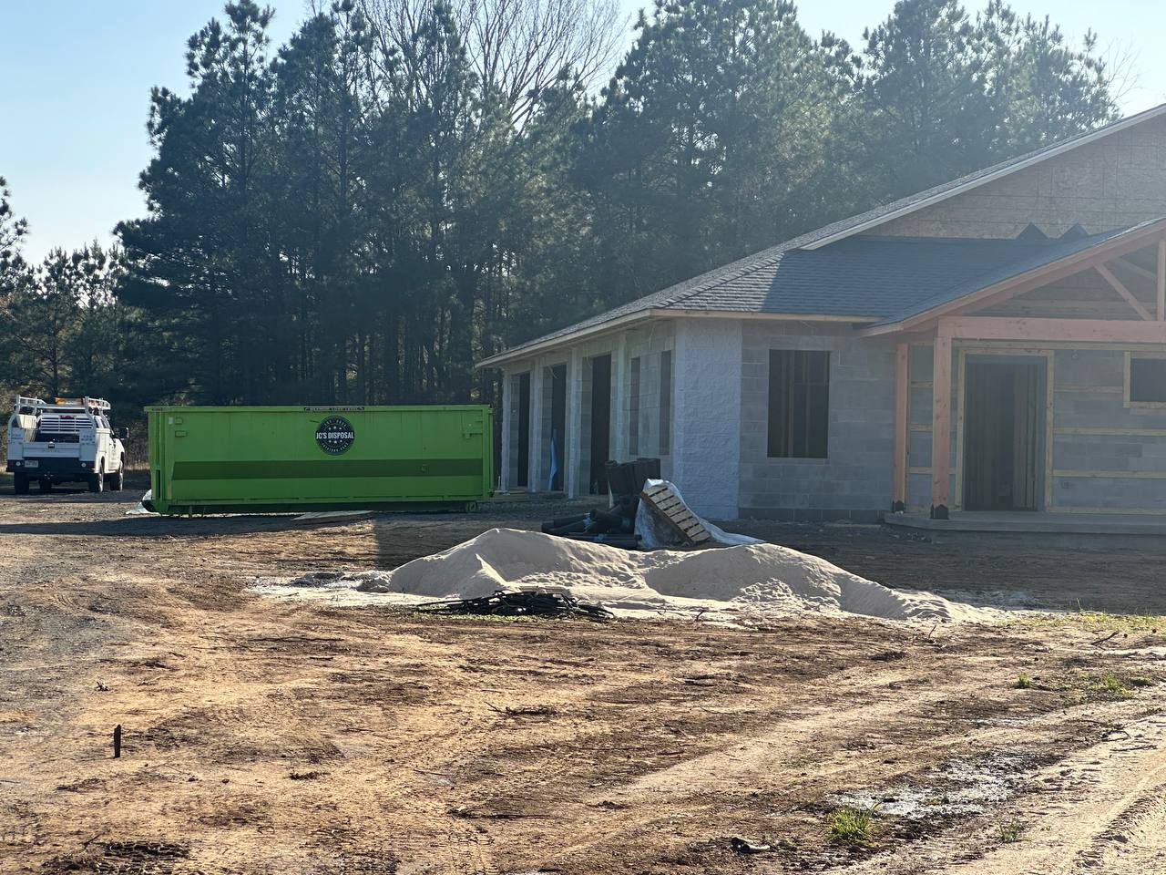 JCS Disposal roll-off dumpster service in Russellville, AR
